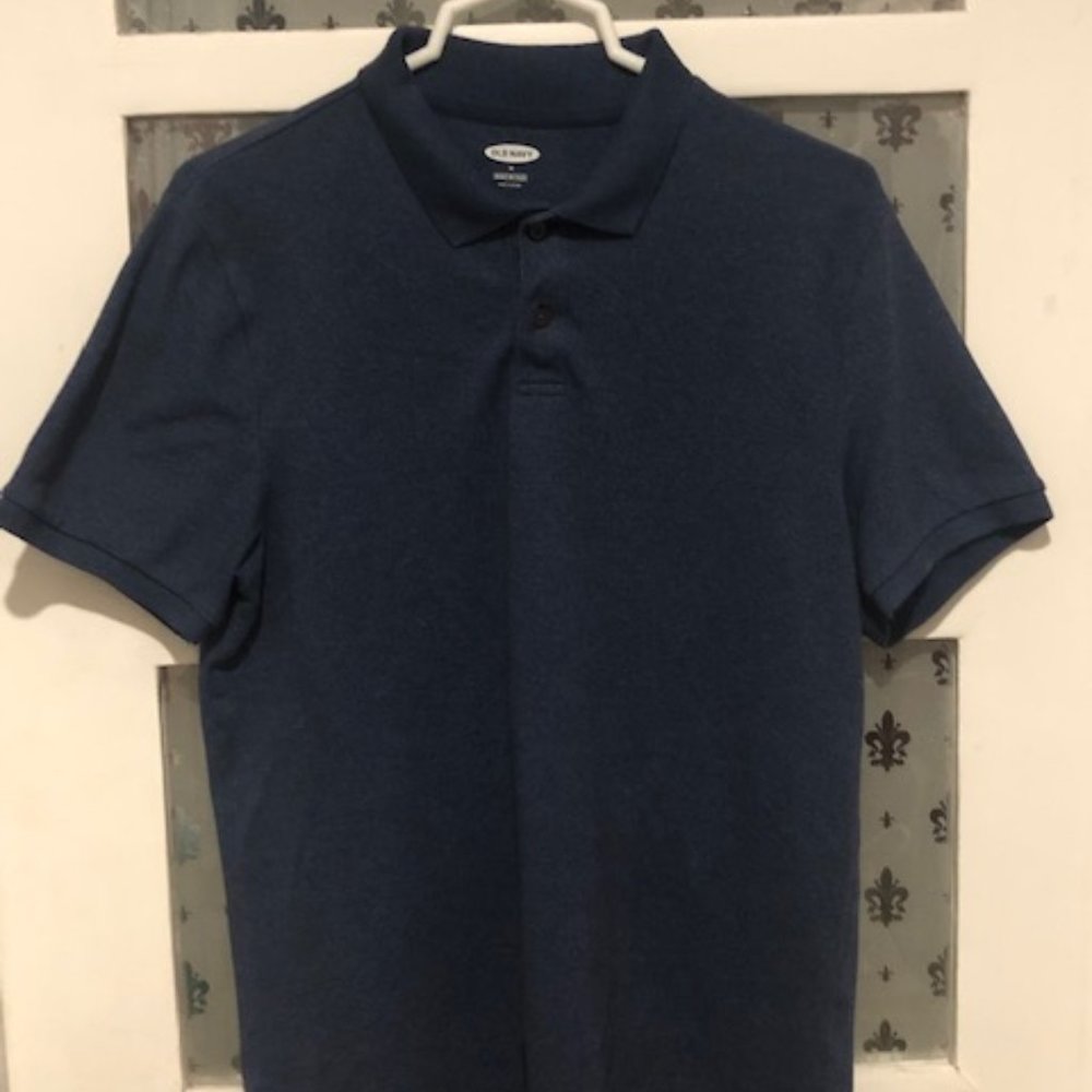 Medium Navy Blue Old Navy Polo Shirt
